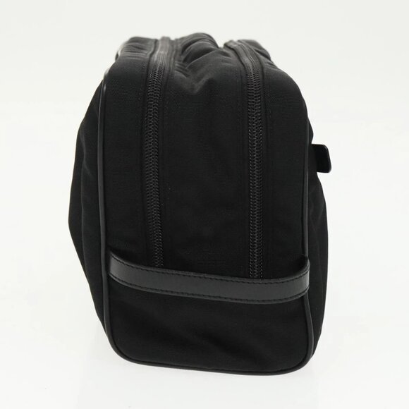 GUCCI Clutch Bag Nylon Black Silver Auth mr639 - Picture 8 of 16